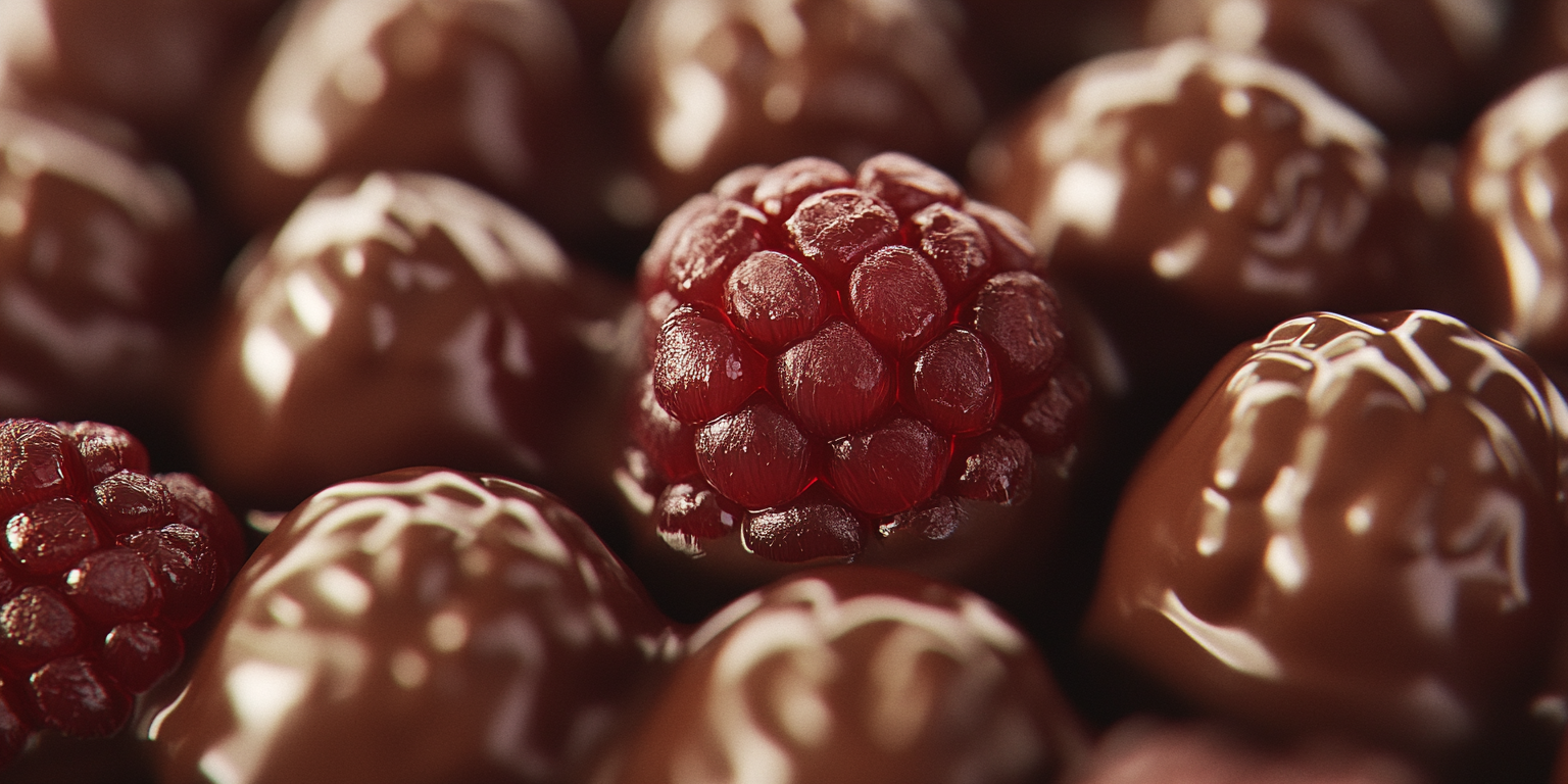 Chocolate-Covered Raspberries