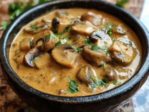 Mushroom Stroganoff