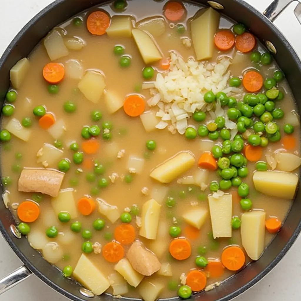 frozen peas and carrots